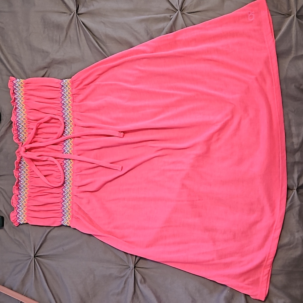 Not pink cover up. Never worn. Size large. Smoke free home.